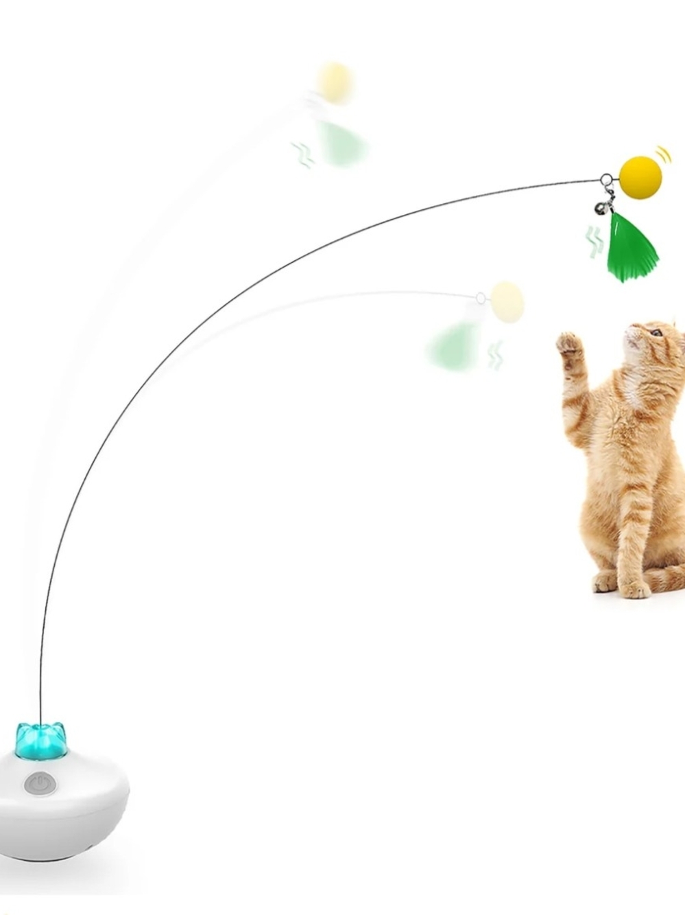 Automatic Rotating Cat Teaser Toy